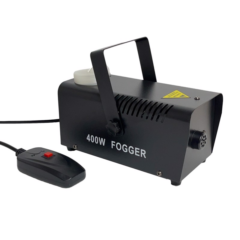 Røgmaskine 400 Watt. Med kabel fjernbetjening